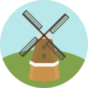 architectonic,landmark,monuments,kinderdijk windmills